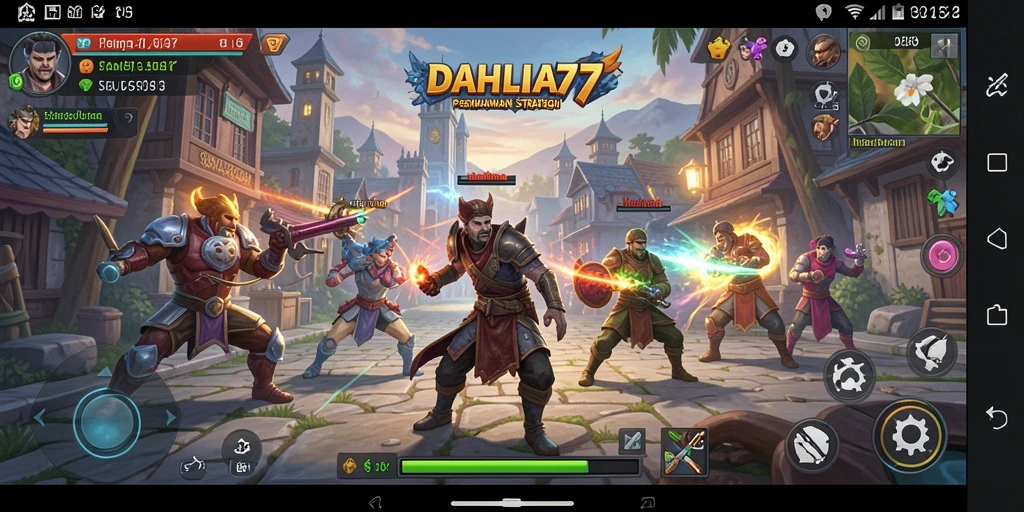 Tampilan seru gameplay <strong>DAHLIA77</strong> yang penuh strategi.
