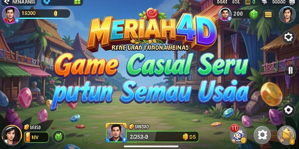 Tampilan gameplay <strong>MERIAH4D</strong> yang seru dan menghibur.