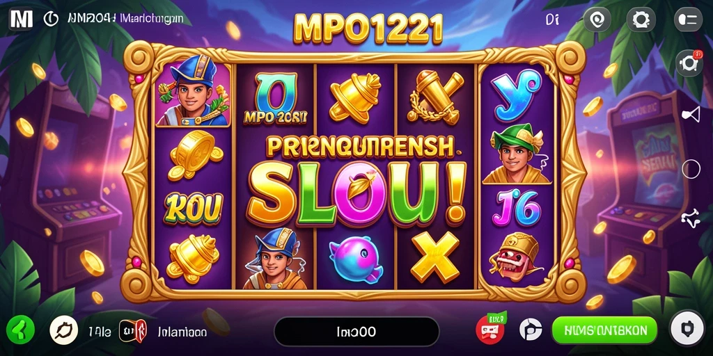 Tampilan menarik gameplay Slot MPO1221 dengan efek visual yang memukau.